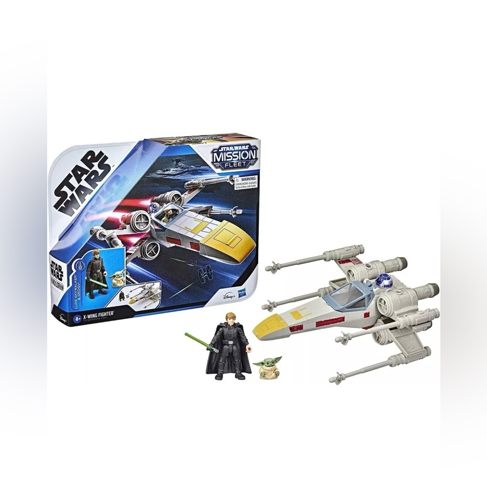 NIB Lot Of TWO Star Wars Mission Fleet X-Wing‎ Fighter Delta-7 Jedi Starfighter - Picture 4 of 4
